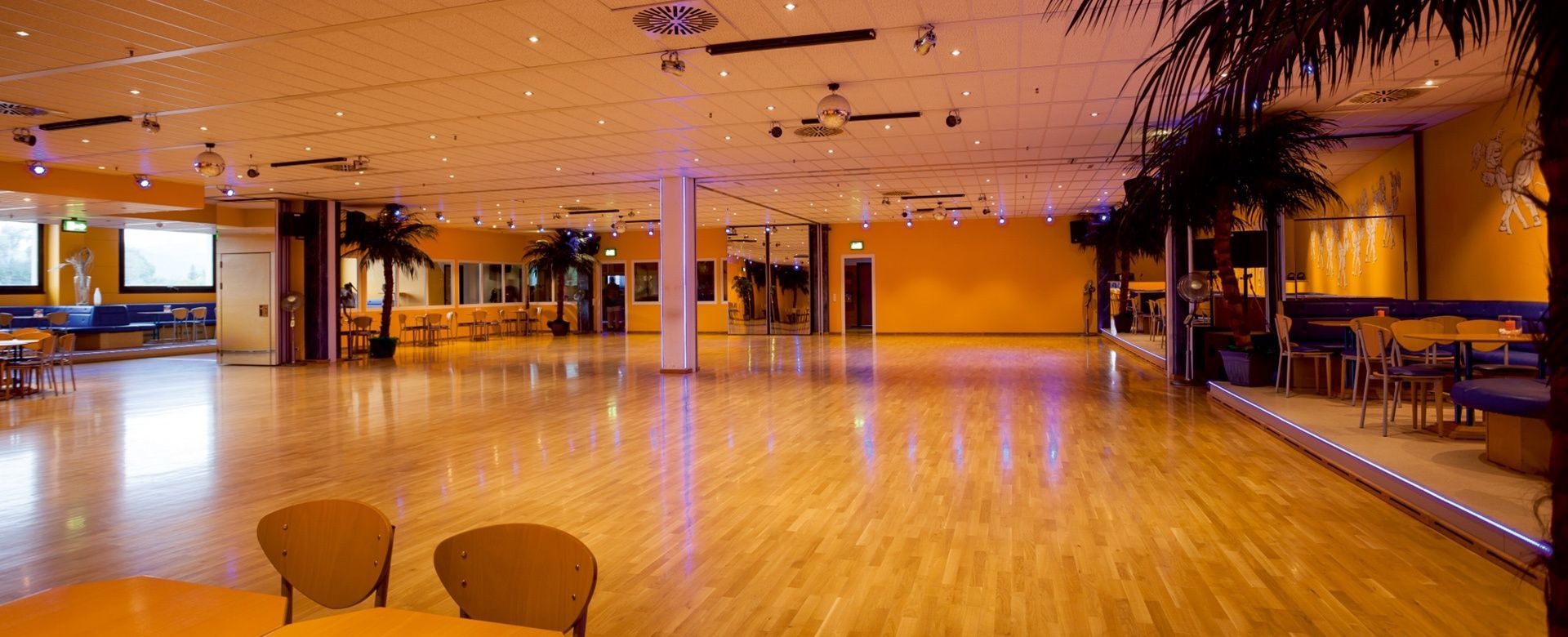 Leerer Tanzsaal